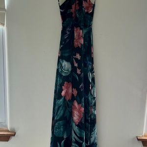 Floral maxi dress
